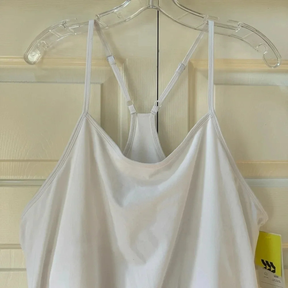 NWT ALL IN MOTION Flex Strappy Exercise Dress one piece athletic romper Size XL - Picture 6 of 14